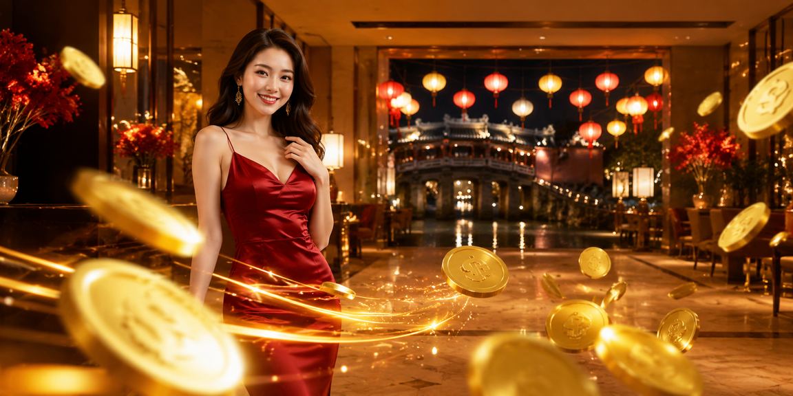 Không khí chợ đêm Hội An gợi bối cảnh giải trí casino trực tuyến